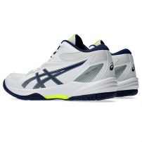 Волейбольні кросівки чоловічі Asics GEL-TASK MT 4 White/Blue expanse