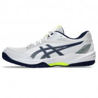 Волейбольні кросівки чоловічі Asics GEL-TASK 4 White/Blue expanse