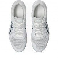 Волейбольні кросівки чоловічі Asics UPCOURT 6 White/Tranquil teal