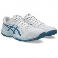 Волейбольні кросівки чоловічі Asics UPCOURT 6 White/Saba blue