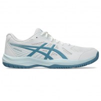 Волейбольні кросівки чоловічі Asics UPCOURT 6 White/Saba blue