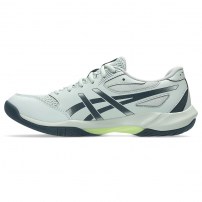 Волейбольні кросівки чоловічі Asics GEL-ROCKET 12 Lichen rock/Tranquil teal