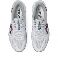 Волейбольні кросівки чоловічі Asics BLADE FF 2 White/Mako blue