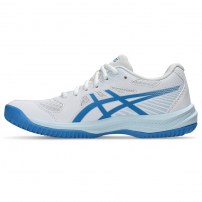Волейбольні кросівки жіночі Asics UPCOURT 6 White/Blue coast