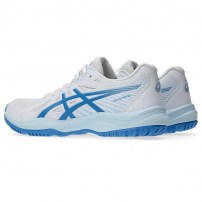 Волейбольні кросівки жіночі Asics UPCOURT 6 White/Blue coast