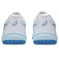 Волейбольні кросівки жіночі Asics UPCOURT 6 White/Blue coast