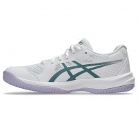 Волейбольні кросівки жіночі Asics UPCOURT 6 White/Foggy teal