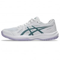 Волейбольні кросівки жіночі Asics UPCOURT 6 White/Foggy teal