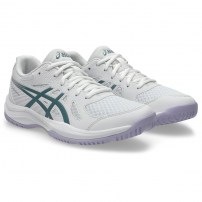 Волейбольні кросівки жіночі Asics UPCOURT 6 White/Foggy teal