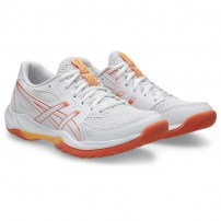 Волейбольні кросівки жіночі Asics GEL-ROCKET 12 White/Vivid coral