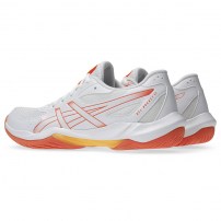 Волейбольні кросівки жіночі Asics GEL-ROCKET 12 White/Vivid coral