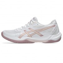Волейбольні кросівки жіночі Asics GEL-ROCKET 12 White/Pearl pink
