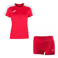 Волейбольна форма жіноча Joma ACADEMY III/STELLA II Червоний/Білий