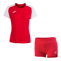 Волейбольна форма жіноча Joma ACADEMY IV/STELLA II Червоний/Білий