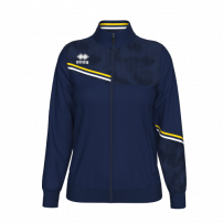 Спортивна куртка жіноча Errea ESTELLA Темно-синій/Жовтий/Білий
