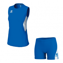 Волейбольна форма жіноча Errea CARRY/AMAZON 3.0 Синій/Білий/Темно-синій