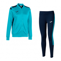Спортивний костюм жіночий Joma CHAMPIONSHIP VI/ECO CHAMPIONSHIP Бірюзовий/Темно-синій