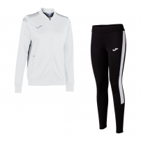Спортивний костюм жіночий Joma CHAMPIONSHIP VI/ECO CHAMPIONSHIP Білий/Сірий/Чорний