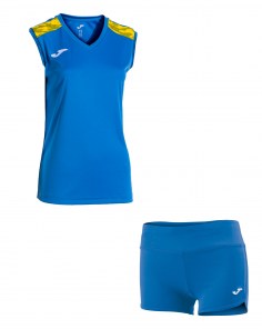 Волейбольна форма жіноча Joma CHAMPIONSHIP VIII/STELLA II Синій/Жовтий