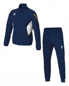Спортивний костюм чоловічий Errea CHRISTOPHER/MILO 3.0 Темно-синій/Білий/Жовтий
