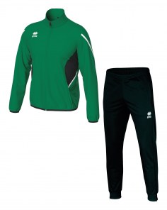 Спортивний костюм чоловічий Errea CHRISTOPHER/MILO 3.0 Зелений/Чорний/Білий