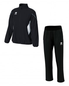 Спортивний костюм жіночий Errea CRISTINE/VALERY Чорний/Білий/Антрацит