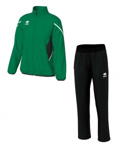 Спортивний костюм жіночий Errea CRISTINE/VALERY Зелений/Чорний/Білий