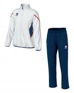 Спортивний костюм жіночий Errea CRISTINE/VALERY Білий/Темно-синій/Червоний