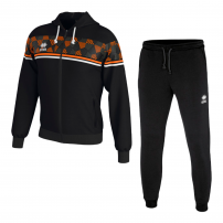 Спортивный костюм мужской Errea DRAGOS/ADAMS Черный/Светло-оранжевый/Белый
