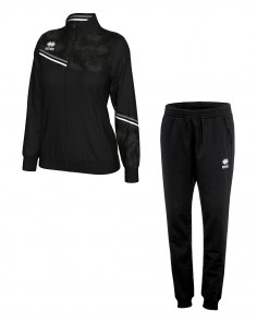Спортивний костюм жіночий Errea ESTELLA/VANESSA 3.0 Чорний/Антрацит/Білий