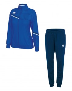 Спортивний костюм жіночий Errea ESTELLA/VANESSA 3.0 Синій/Темно-синій/Білий