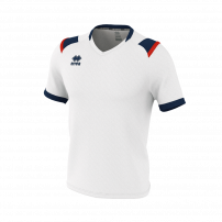 Волейбольная футболка мужская Errea LUCAS Белый/Темно-синий/Красный