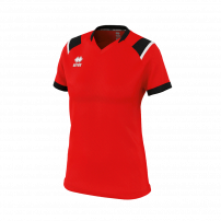 Волейбольная футболка женская Errea LENNY Красный/Черный/Белый