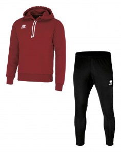 Спортивний костюм чоловічий Errea JONAS/KEY Бордовий/Чорний