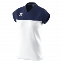 Волейбольна футболка жіноча Errea BESSY Білий/Темно-синій
