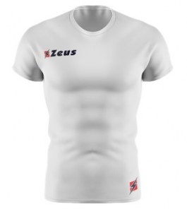 Компресійна футболка Zeus FISIKO M/C Білий
