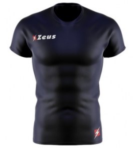 Компресійна футболка Zeus FISIKO M/C Темно-синій