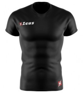 Компресійна футболка Zeus FISIKO M/C Чорний