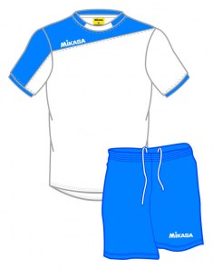 Волейбольная форма мужская Mikasa KATURY Белый/Синий