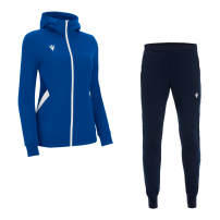 Спортивний костюм жіночий Macron BASTET/OSIRIS HERO Синій/Білий/Темно-синій
