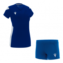 Волейбольная форма женская Macron OXYGEN/OSMIUM HERO Синий/Белый