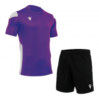 Волейбольная форма мужская Macron POLIS/BISMUTH HERO Фиолетовый/Белый/Черный