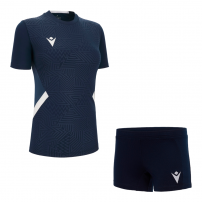 Волейбольна форма жіноча Macron SKAT/OSMIUM HERO Темно-синій/Білий