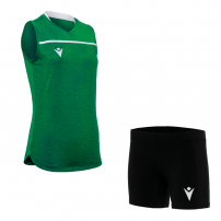 Волейбольна форма жіноча Macron THALLIUM/HYDROGEN HERO Зелений/Білий/Чорний