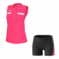 Волейбольна форма жіноча Errea MARGIE/AMAZON 3.0 Світло-рожевий/Білий/Чорний