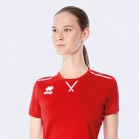 Волейбольна форма жіноча Errea MARION/AMAZON PRO Червоний/Білий