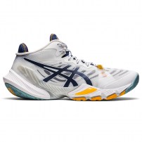 Волейбольні кросівки чоловічі Asics METARISE White/Deep Ocean