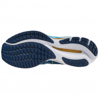 Кросівки для бігу чоловічі Mizuno WAVE RIDER 26 Snorkel blue/Gold