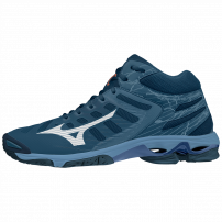 Волейбольні кросівки Mizuno WAVE VOLTAGE MID DarkDenim/White/BlueJasper