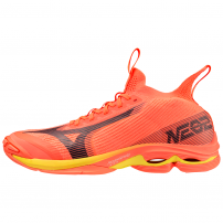 Волейбольні кросівки Mizuno WAVE LIGHTNING NEO2 Neon flame/Black